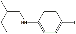 4-iodo-N-(2-methylbutyl)aniline Struktur