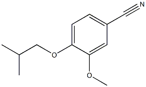 4-isobutoxy-3-methoxybenzonitrile Struktur