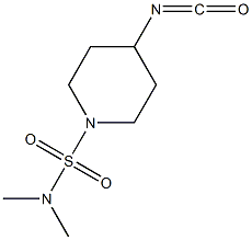 4-isocyanato-N,N-dimethylpiperidine-1-sulfonamide Struktur