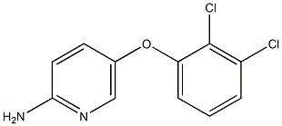 5-(2,3-dichlorophenoxy)pyridin-2-amine Struktur