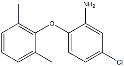 5-chloro-2-(2,6-dimethylphenoxy)aniline Struktur