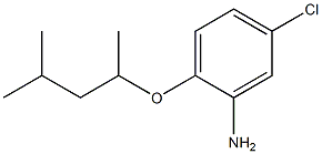 5-chloro-2-[(4-methylpentan-2-yl)oxy]aniline Struktur