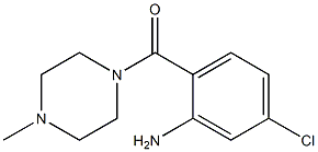 5-chloro-2-[(4-methylpiperazin-1-yl)carbonyl]aniline Struktur