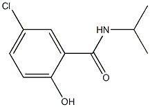 5-chloro-2-hydroxy-N-(propan-2-yl)benzamide Struktur