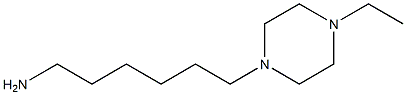 6-(4-ethylpiperazin-1-yl)hexan-1-amine Struktur