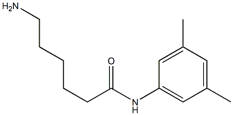 6-amino-N-(3,5-dimethylphenyl)hexanamide Struktur