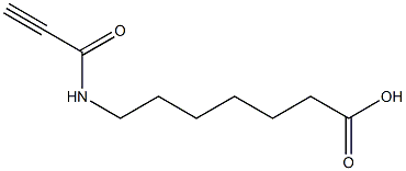 7-(propioloylamino)heptanoic acid Struktur