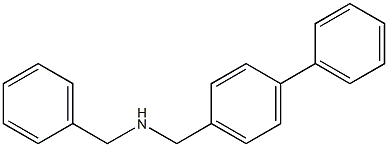 benzyl[(4-phenylphenyl)methyl]amine Struktur