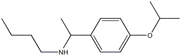 butyl({1-[4-(propan-2-yloxy)phenyl]ethyl})amine Struktur