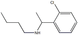 butyl[1-(2-chlorophenyl)ethyl]amine Struktur