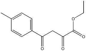 ethyl 4-(4-methylphenyl)-2,4-dioxobutanoate Struktur