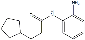 N-(2-aminophenyl)-3-cyclopentylpropanamide Struktur