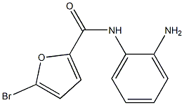 N-(2-aminophenyl)-5-bromo-2-furamide Struktur