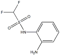 N-(2-aminophenyl)difluoromethanesulfonamide Struktur