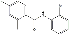 N-(2-bromophenyl)-2,4-dimethylbenzamide Struktur