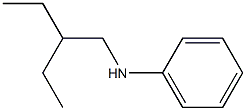 N-(2-ethylbutyl)aniline Struktur