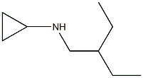 N-(2-ethylbutyl)cyclopropanamine Struktur