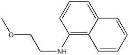 N-(2-methoxyethyl)naphthalen-1-amine Struktur