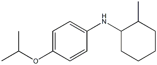 N-(2-methylcyclohexyl)-4-(propan-2-yloxy)aniline Struktur