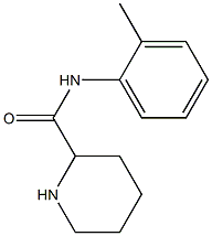 N-(2-methylphenyl)piperidine-2-carboxamide Struktur