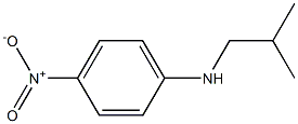 N-(2-methylpropyl)-4-nitroaniline Struktur