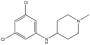 N-(3,5-dichlorophenyl)-1-methylpiperidin-4-amine Struktur