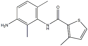 N-(3-amino-2,6-dimethylphenyl)-3-methylthiophene-2-carboxamide Struktur