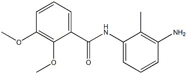 N-(3-amino-2-methylphenyl)-2,3-dimethoxybenzamide Struktur