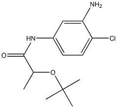 N-(3-amino-4-chlorophenyl)-2-(tert-butoxy)propanamide Struktur