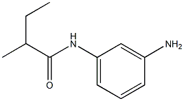 N-(3-aminophenyl)-2-methylbutanamide Struktur