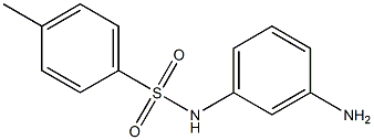 N-(3-aminophenyl)-4-methylbenzenesulfonamide Struktur