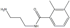 N-(3-aminopropyl)-2,3-dimethylbenzamide Struktur