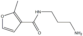 N-(3-aminopropyl)-2-methyl-3-furamide Struktur