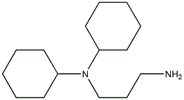 N-(3-aminopropyl)-N-cyclohexylcyclohexanamine Struktur