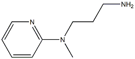 N-(3-aminopropyl)-N-methylpyridin-2-amine Struktur