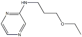 N-(3-ethoxypropyl)pyrazin-2-amine Struktur