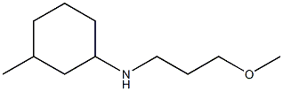 N-(3-methoxypropyl)-3-methylcyclohexan-1-amine Struktur