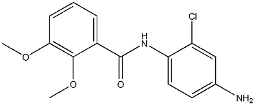 N-(4-amino-2-chlorophenyl)-2,3-dimethoxybenzamide Struktur