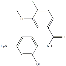 N-(4-amino-2-chlorophenyl)-3-methoxy-4-methylbenzamide Struktur