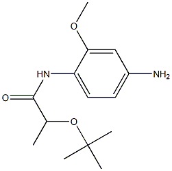 N-(4-amino-2-methoxyphenyl)-2-(tert-butoxy)propanamide Struktur