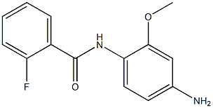 N-(4-amino-2-methoxyphenyl)-2-fluorobenzamide Struktur