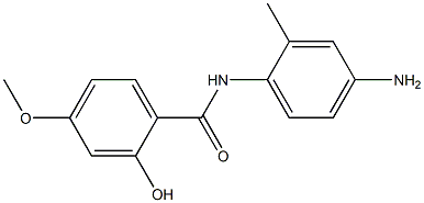 N-(4-amino-2-methylphenyl)-2-hydroxy-4-methoxybenzamide Struktur