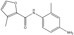 N-(4-amino-2-methylphenyl)-3-methyl-2-furamide Struktur