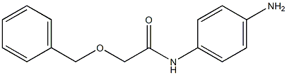 N-(4-aminophenyl)-2-(benzyloxy)acetamide Struktur