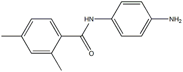 N-(4-aminophenyl)-2,4-dimethylbenzamide Struktur