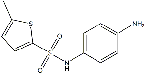 N-(4-aminophenyl)-5-methylthiophene-2-sulfonamide Struktur