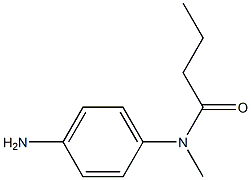 N-(4-aminophenyl)-N-methylbutanamide Struktur