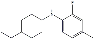 N-(4-ethylcyclohexyl)-2-fluoro-4-methylaniline Struktur