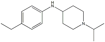 N-(4-ethylphenyl)-1-(propan-2-yl)piperidin-4-amine Struktur