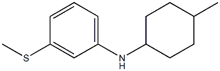 N-(4-methylcyclohexyl)-3-(methylsulfanyl)aniline Struktur